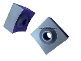Slitting knives for plastic beads