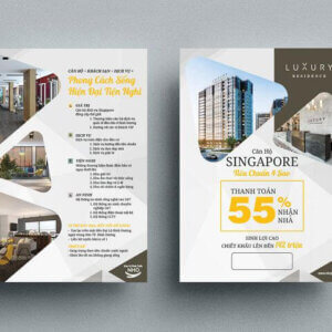 A5 folded flyer