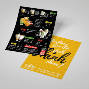 A5 folded flyer