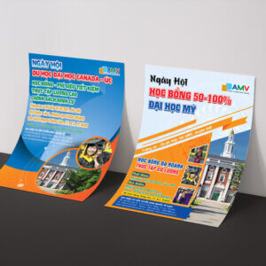 A5 folded flyer