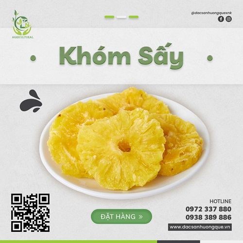 Dried pineapple