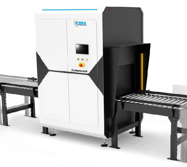 QR and barcode scanner for warehousing