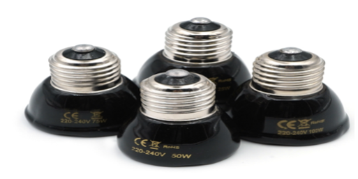 Ceramic heating lamp