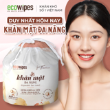 Dry facial wipe