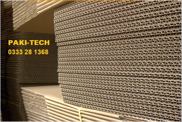 Corrugated cardboard sheets