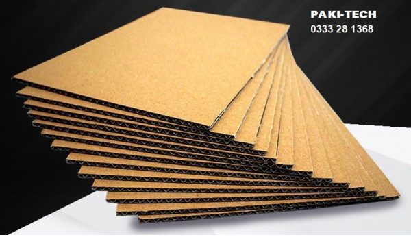 Corrugated cardboard sheets