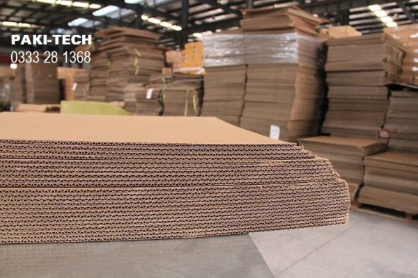 Corrugated cardboard sheets