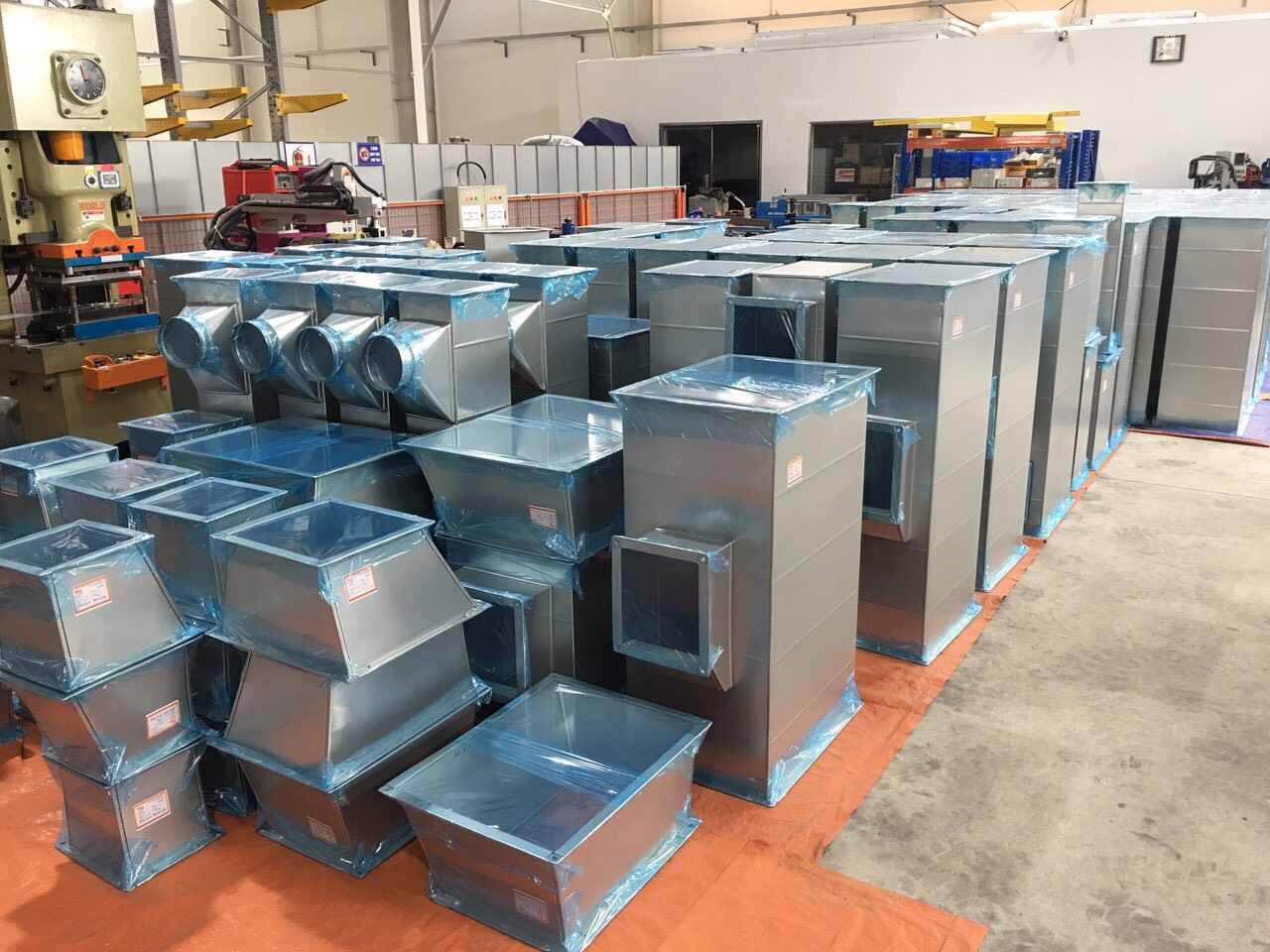 Square air duct