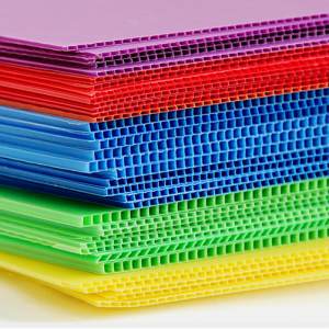 Flame-retardant PP corrugated plastic sheets