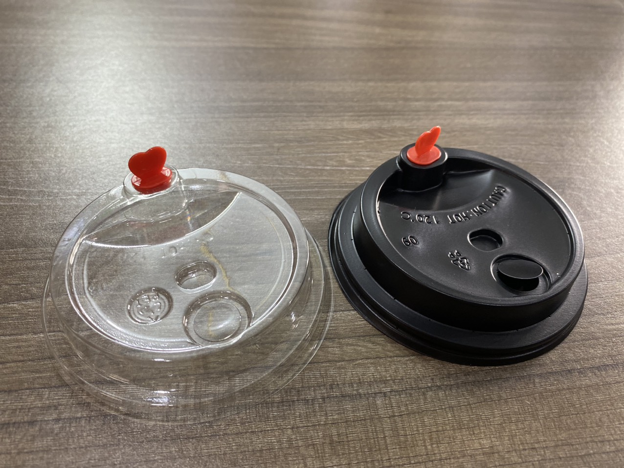 Plastic lid