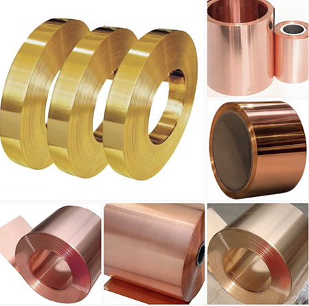 Rolled copper alloy