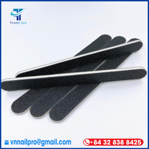 Round Black Nail Files
