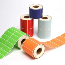 Color barcode printing label