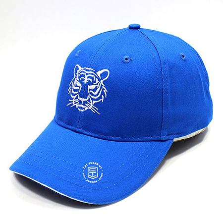 Tiger embroidered cap