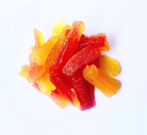 Soft dried papaya