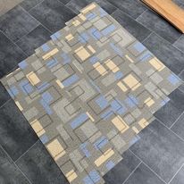 Wood look plastic flooring