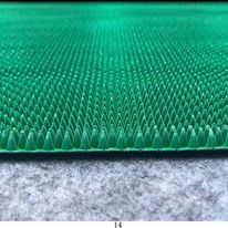 Wood look plastic flooring