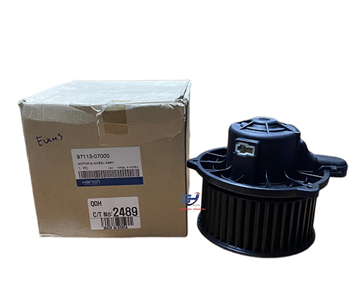 KR. Kia Morning cooler fan 03-07