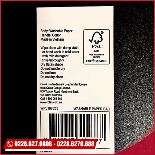 Ribbon label