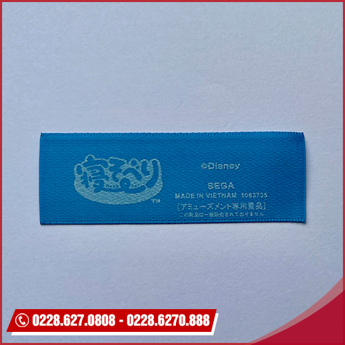 Satin label