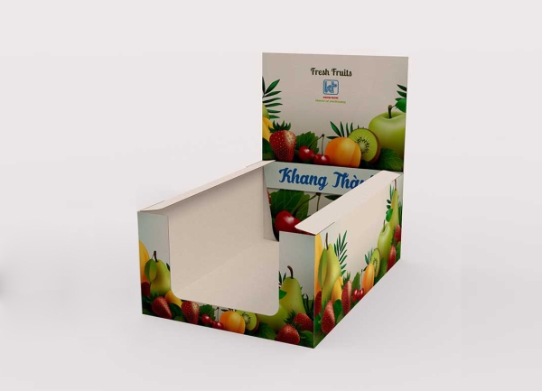 Cardboard Counter Display Printing