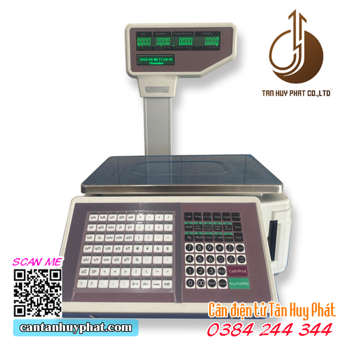 Digital barcode label printing scale TM-A 30kg
