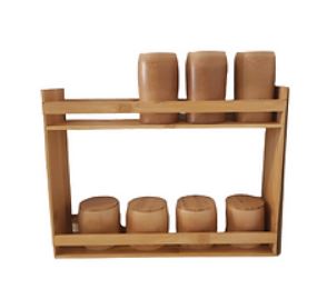 Bamboo Spice Rack