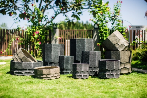 Poly, Cement Planter