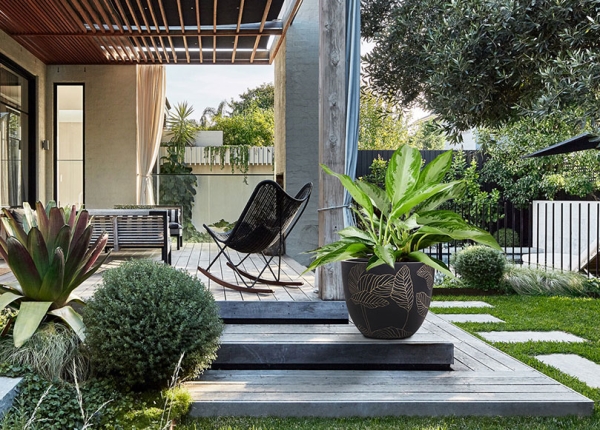 Poly, Cement Planter