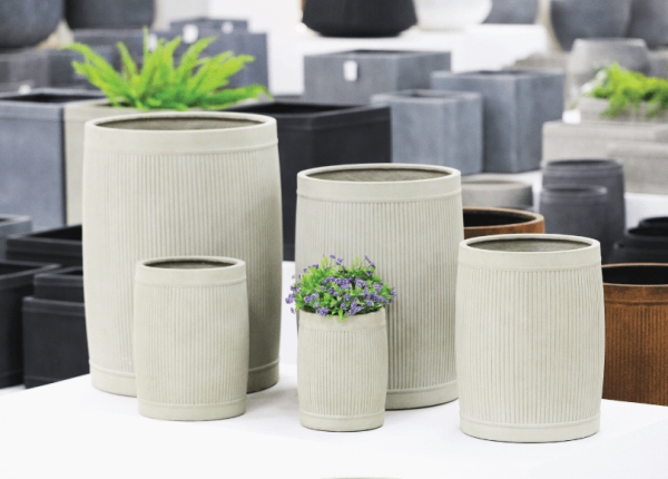 Poly, Cement Planter
