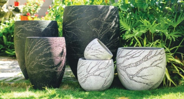 Poly, Cement Planter