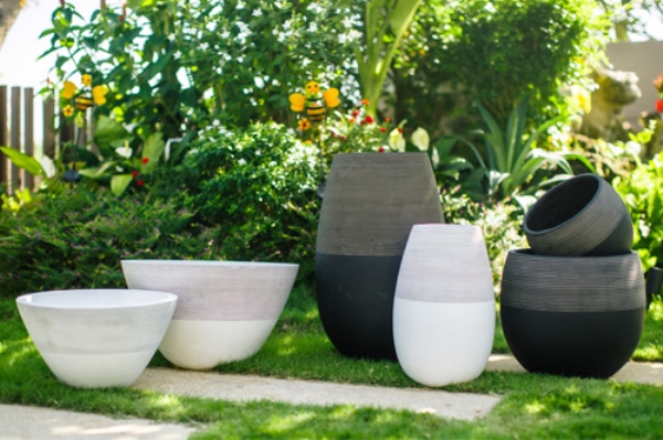 Poly, Cement Planter