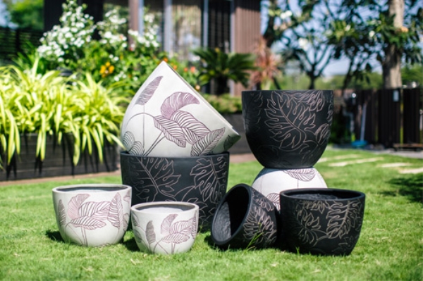 Poly, Cement Planter