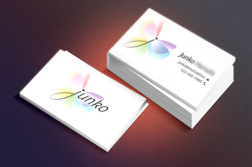 Card visit printing
