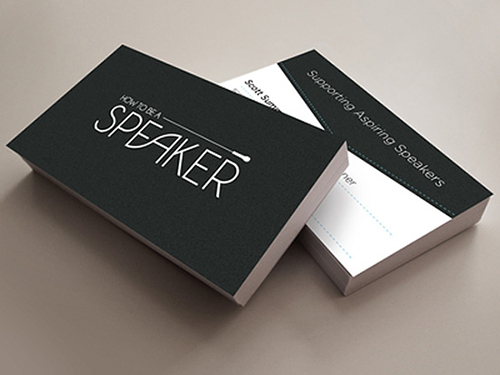 Card visit printing
