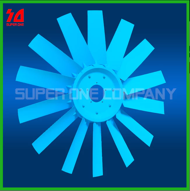Plastic axial fan blade PH