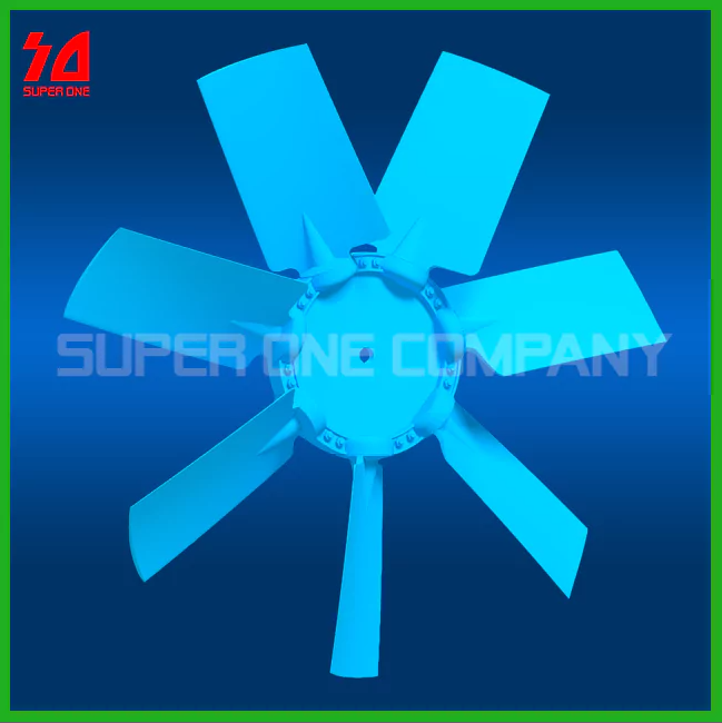 Plastic axial fan blade PY