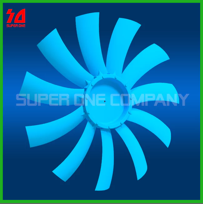 Plastic axial fan blade SH