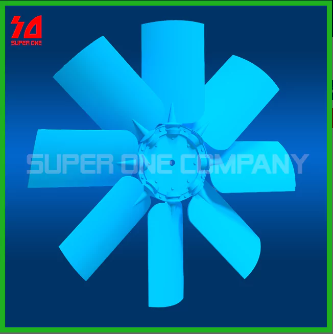 Plastic axial fan blade UZ