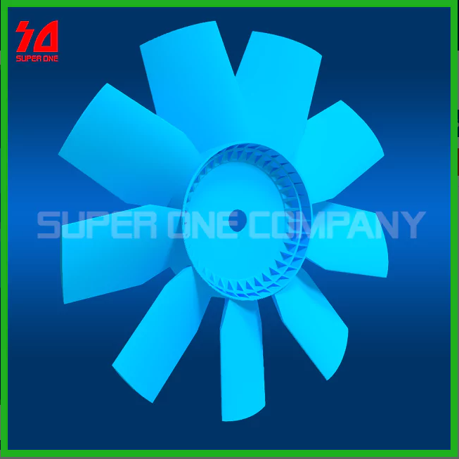 Plastic axial fan blade VP