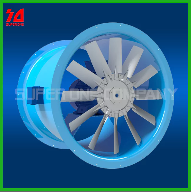 Aluminum blade axial fan AL