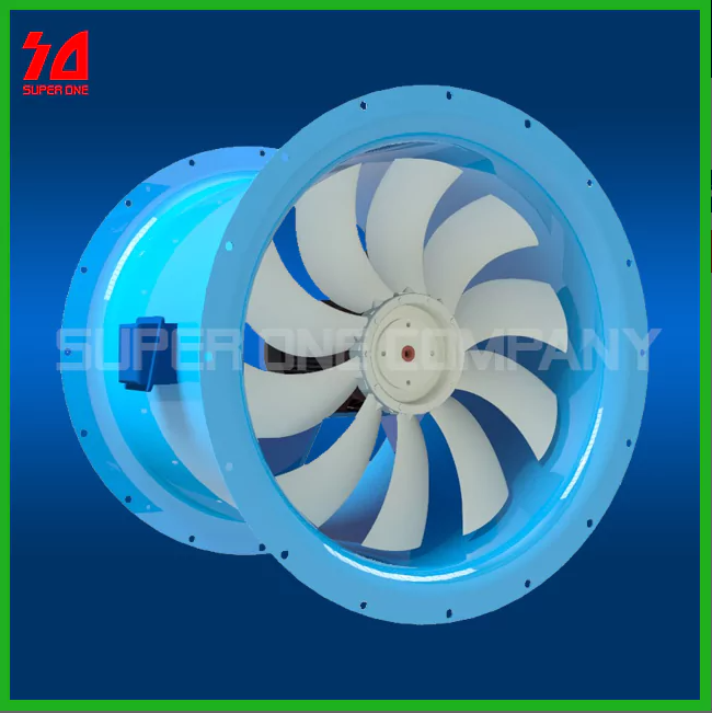 Plastic blade axial fan AP