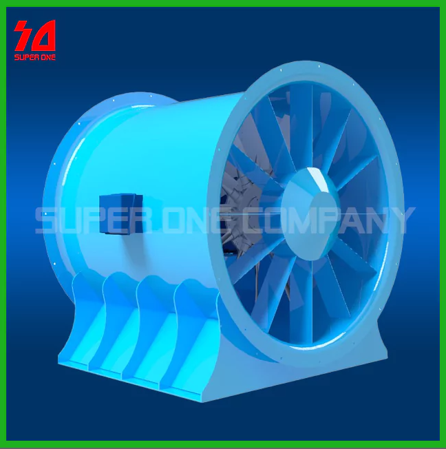 High pressure axial fan AH