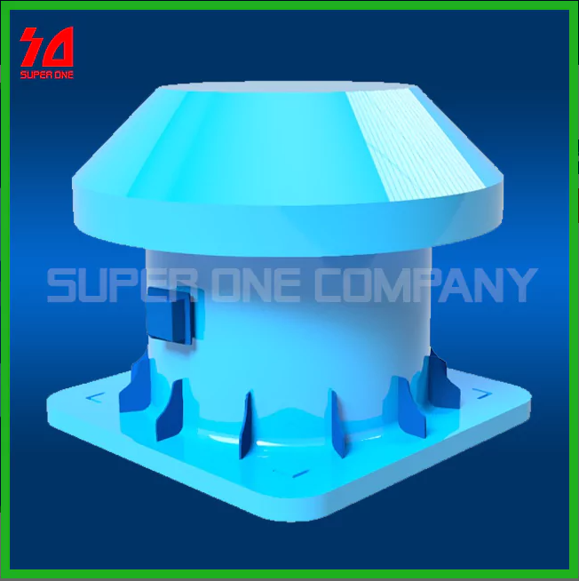 Axial roof exhaust fan AR