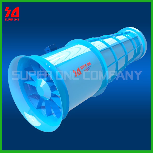 Axial misting fan AS