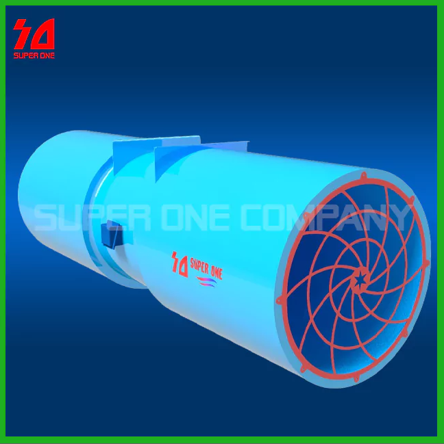 Axial fan for basement ventilation AJ