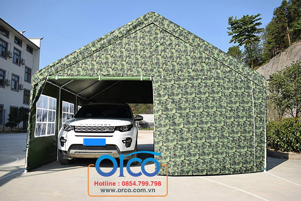 Tarpaulin tent for car