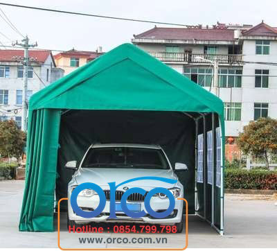 Tarpaulin tent for car