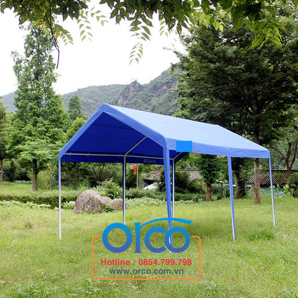 Mobile sliding canopy for car
