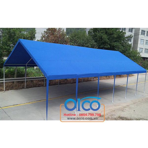 Mobile sliding canopy for car